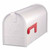 Mailbox, Size T1, Elite with Eagle on Door, White - No. E1100W00