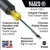 3/16" Cabinet-Tip Screwdriver, 6" Round-Shank - No. 601-6