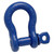 7/8" Screw Pin Shackle, Forged Carbon Steel, WLL=6-1/2 Ton - No. 5411405 7/8" Screw Pin Shackle, Forged Carbon Steel, WLL=6-1/2 Ton - No. 5411405