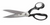 12" Industrial Shear, Bent Handle - No. 22N 12" Industrial Shear, Bent Handle - No. 22N