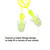 Tri-Flange™ Earplugs, Corded,100 PR/BX - No. 247-P3000