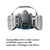 Rugged Comfort Quick Latch Half Facepiece Reusable Respirator 6502QL/49490, Medium - No. 6502QL