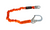 6' Stretch Absorbing Lanyard w/ Rebar Hook - No. FS88595