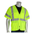 X-Large Type R Class 3 Value Four Pocket Zipper Mesh Vest - No. 303-MVGZ4P-LY/X