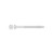 #8 X 2-1/4 Square Flat Head Screw w/ Nibs, Coarse - No. DLFLSQL08214 #8 X 2-1/4 Square Flat Head Screw w/ Nibs, Coarse - No. DLFLSQL08214