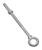 1/2 in. X 8 in. L Hot Dipped Galvanized Steel Eyebolt Nut Included - No. N245-175 1/2 in. X 8 in. L Hot Dipped Galvanized Steel Eyebolt Nut Included - No. N245-175
