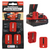 StealthMounts Stubby Magnetic Bit Holder for Milwaukee M18 Tools - No. BH-M18-S-RED StealthMounts Stubby Magnetic Bit Holder for Milwaukee M18 Tools - No. BH-M18-S-RED