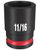 SHOCKWAVE Impact Duty™ 3/8" Drive 11/16" Standard 6 Point Socket - No. 49-66-6109