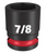 SHOCKWAVE Impact Duty™ 1/2"Drive 7/8" Standard 6 Point Socket - No. 49-66-6208