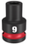 SHOCKWAVE Impact Duty™ 1/2"Drive 9MM Standard 6 Point Socket - No. 49-66-6241