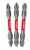 Phillips 2-1/2 in. L Double-Ended Screwdriver Bit Set Black Oxide 3 pc - No. DDEPHV25-S3 Phillips 2-1/2 in. L Double-Ended Screwdriver Bit Set Black Oxide 3 pc - No. DDEPHV25-S3
