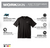 WORKSKIN™ Lightweight Performance Shirt - Short Sleeve Black XL - No. 414B-XL WORKSKIN™ Lightweight Performance Shirt - Short Sleeve Black XL - No. 414B-XL