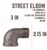 1 in. FIP each X 1 in. D MIP Black Malleable Iron 90 Degree Street Elbow - No. 310UPSE90-1 1 in. FIP each X 1 in. D MIP Black Malleable Iron 90 Degree Street Elbow - No. 310UPSE90-1