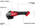 M18 FUEL™ 4-1/2"-6" Braking Grinder, Slide Switch (Bare Tool) - No. 3671-20 M18 FUEL™ 4-1/2"-6" Braking Grinder, Slide Switch (Bare Tool) - No. 3671-20