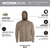 WORKSKIN™ Hooded Sun Shirt (SANDSTONE) S - No. M550NS