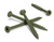 Deck Plus No. 10 Ga. X 3 in. L Green Star Flat Head Exterior Deck Screws 25 lb 1550 pk - No. 48406