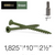 Deck Plus No. 10 Ga. X 2-1/2 in. L Green Star Flat Head Exterior Deck Screws 25 lb 1825 pk - No. 48403