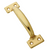 6-1/2 in. L Brass Gold Steel Utility Pull - No. N116-764