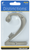 4 in. Silver Zinc Die-Cast Screw-On Number 2 1 pc - No. 843322