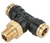 D.O.T. Push-In Fitting 3/8"X 1/4"X 1/4"Composite/Brass - No. 31085618DOT