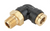 D.O.T. Push-In Fitting 90° Elbow | 1/4" Male NPT x 3/8" Tube OD Composite/Brass - No. 31096014DOT 