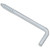 #108 2-1/4" Square Bend Hook, Zinc Plated, V2030, 5/PK - No. N120-378 #108 2-1/4" Square Bend Hook, Zinc Plated, V2030, 5/PK - No. N120-378