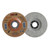 4-1/2" X 7/8" Arbor Cotton Fiber Surface Conditioning Disc - No. 49549