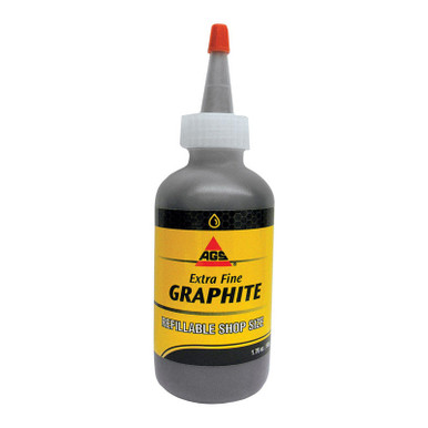 AGS Powdered Graphite Lubricant 1.76 oz Bottle - No. MZ-21