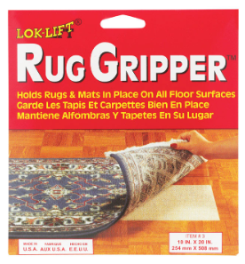 Lok-Lift Reversible Scrim Indoor Rug Gripper - 2.5" X 15' Roll, Made In USA