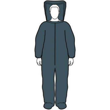 ChemMax® 4, Rear Entry Encapsulated Suit, Yellow - No. 414003XL ...