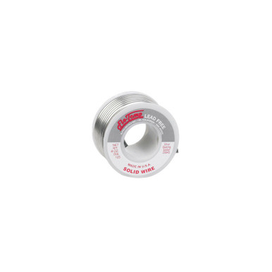 Silver Bearing Solid Flo-Temp Solder, Lead-Free, 8 oz - No. 23945