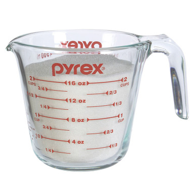 16 oz. Glass Measuring Cup (Case of 4)