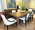 Ext Dining Table & 4 Side Chairs