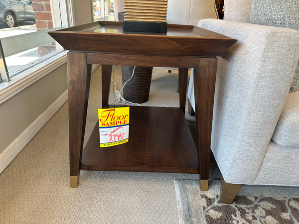 Wood End Table