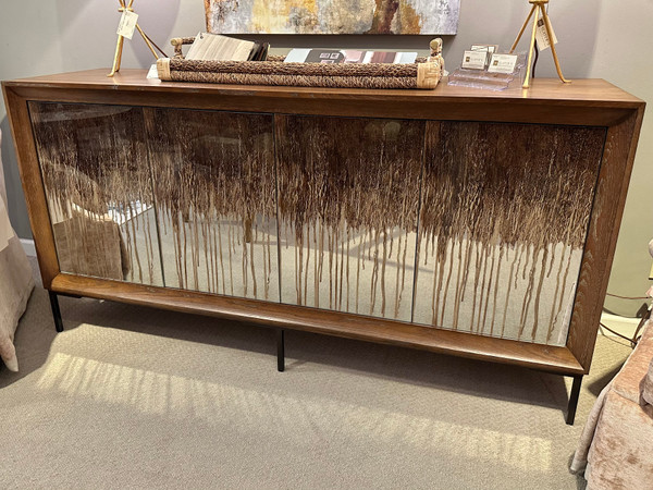 Mirrored-Front Sideboard