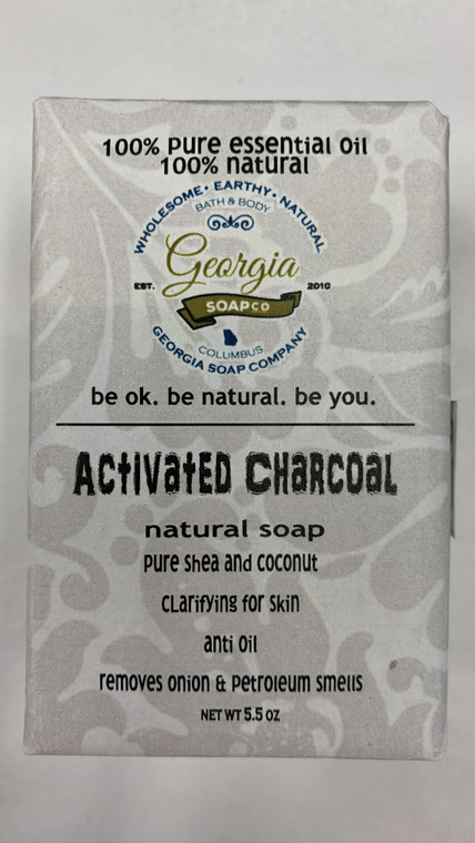 Charcoal Natural Bar Soap by Georgia Soap Company