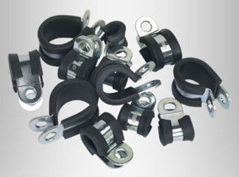 Rubber Lined P-Clips Rubber Lined P-Clips