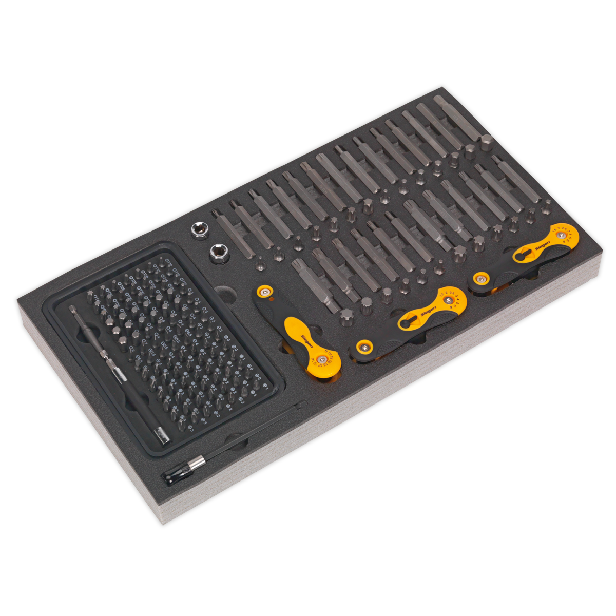 Specialised Bit Set & Folding Hex Keys | S01126 | Sealey