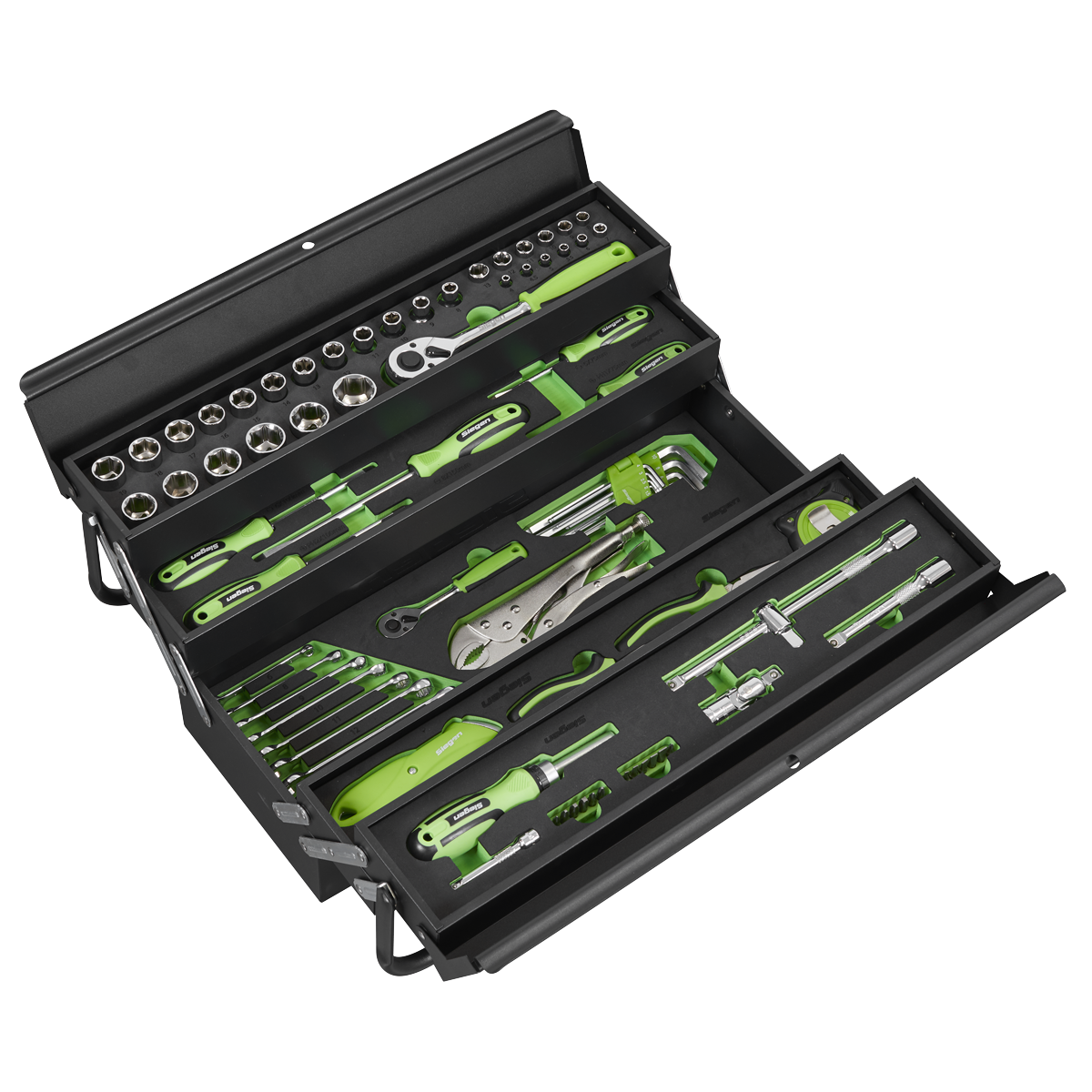 Cantilever Toolbox with 86pc Tool Kit | S01216 | Sealey