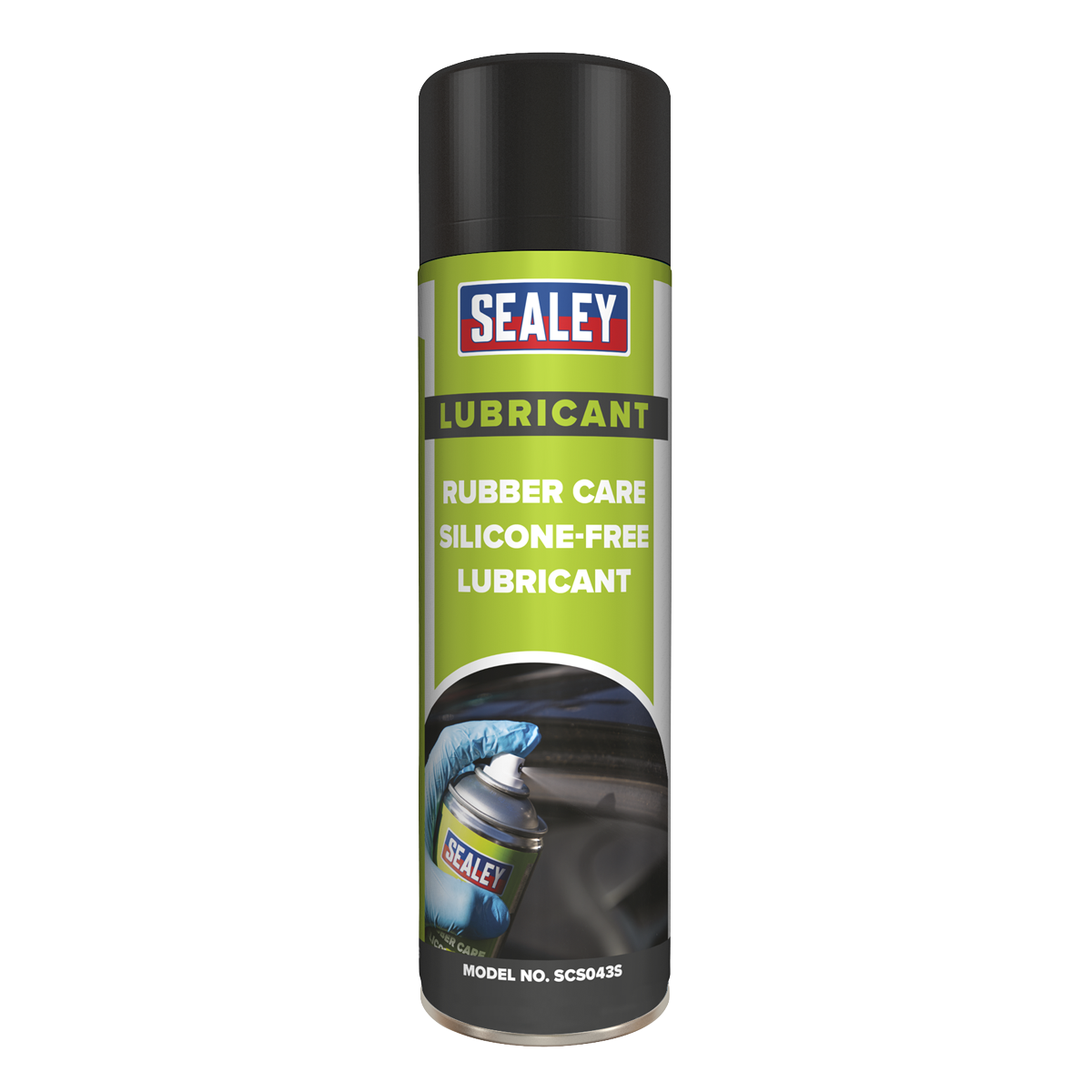 置物 INDIAN HEAD CLEAR RUBBER LUBRICANT CAN 500ml Rubber Care Silicone-Free Lubricant | SCS043S | Sealey