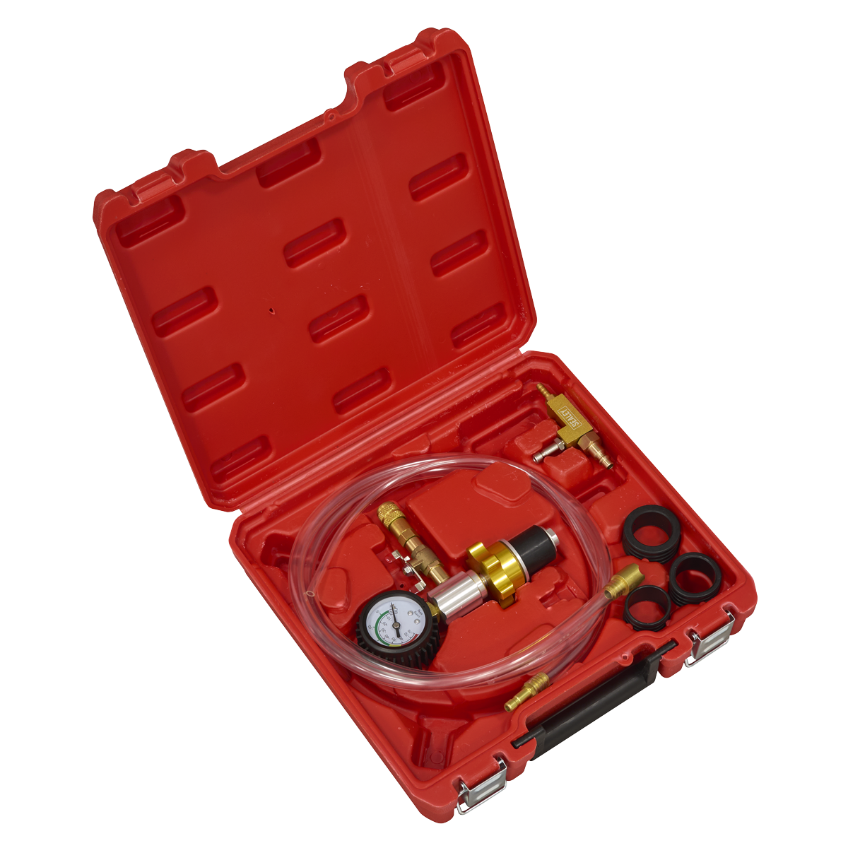 Radiator Druk Test Kit Zoomtools 28-delig Radiator Druk Tester Kit - Universele Koelsysteem Testset Vacuüm Refill Kit Voor Koelvloeistof