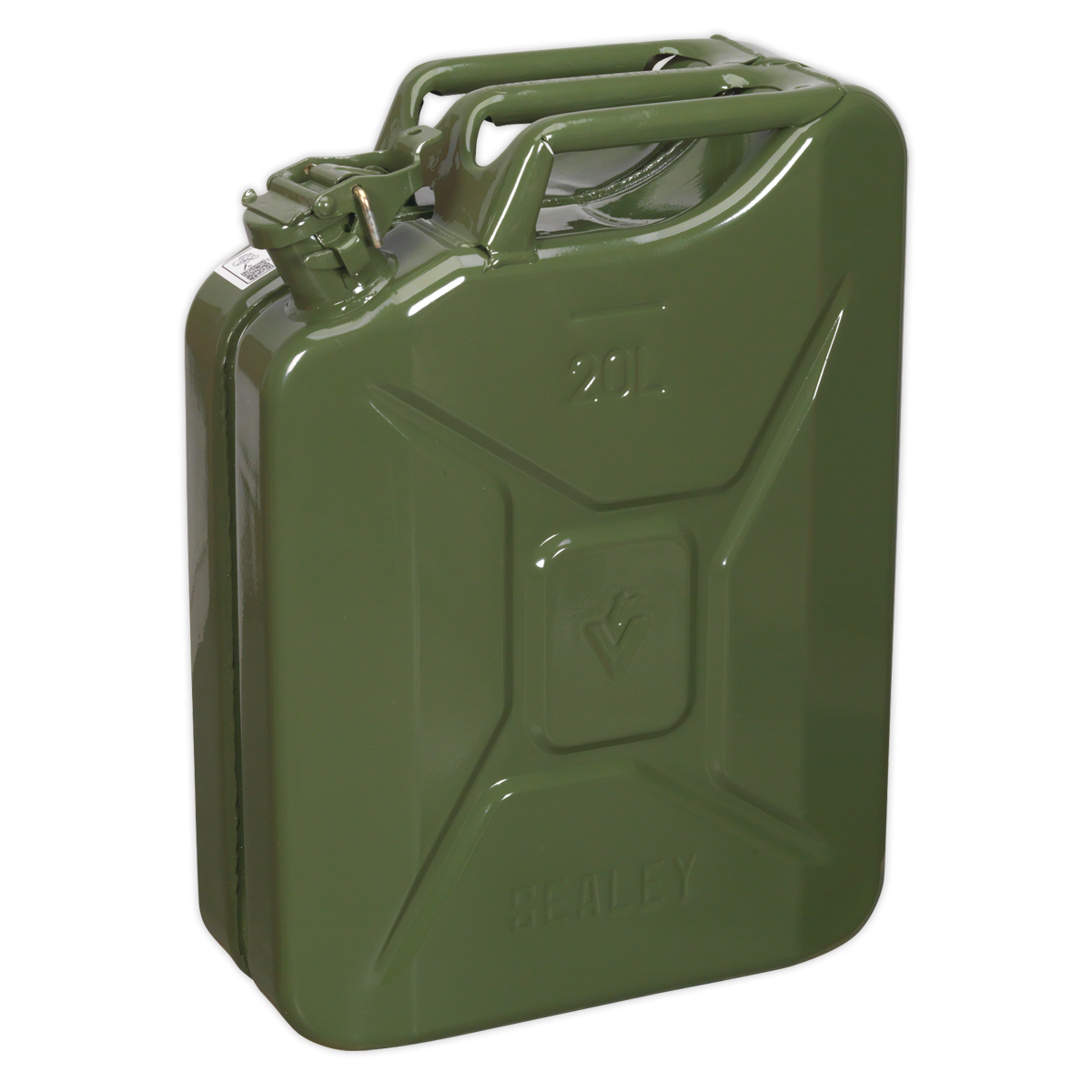 20L Jerry Can - Green | JC20G | Sealey
