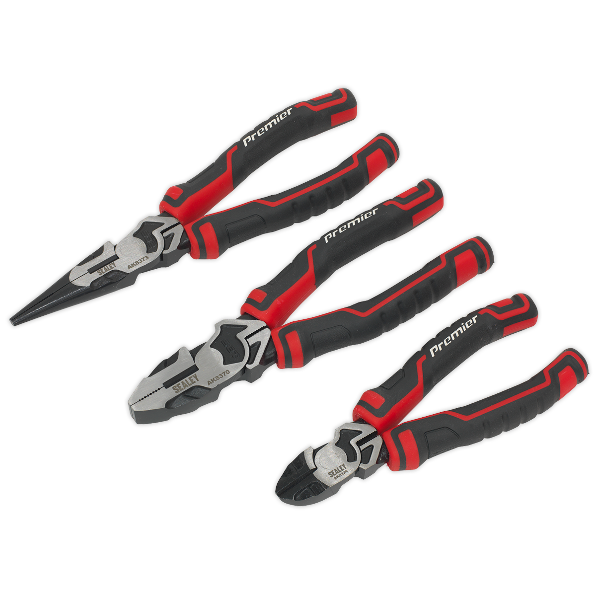 3pc High Leverage Pliers Set | AK8376 | Sealey