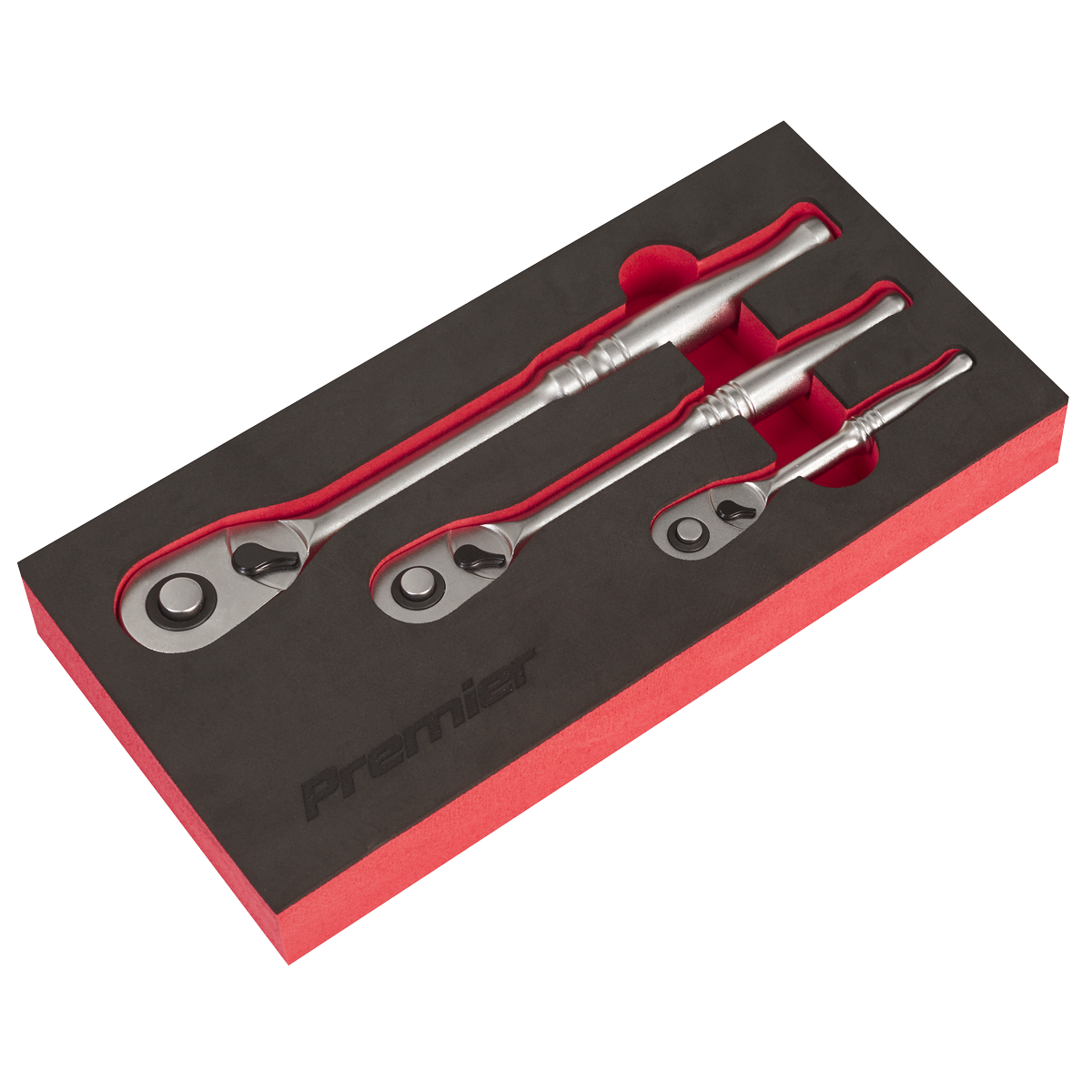3pc Ratchet Wrench Set - Flip Reverse | AK7933 | Sealey