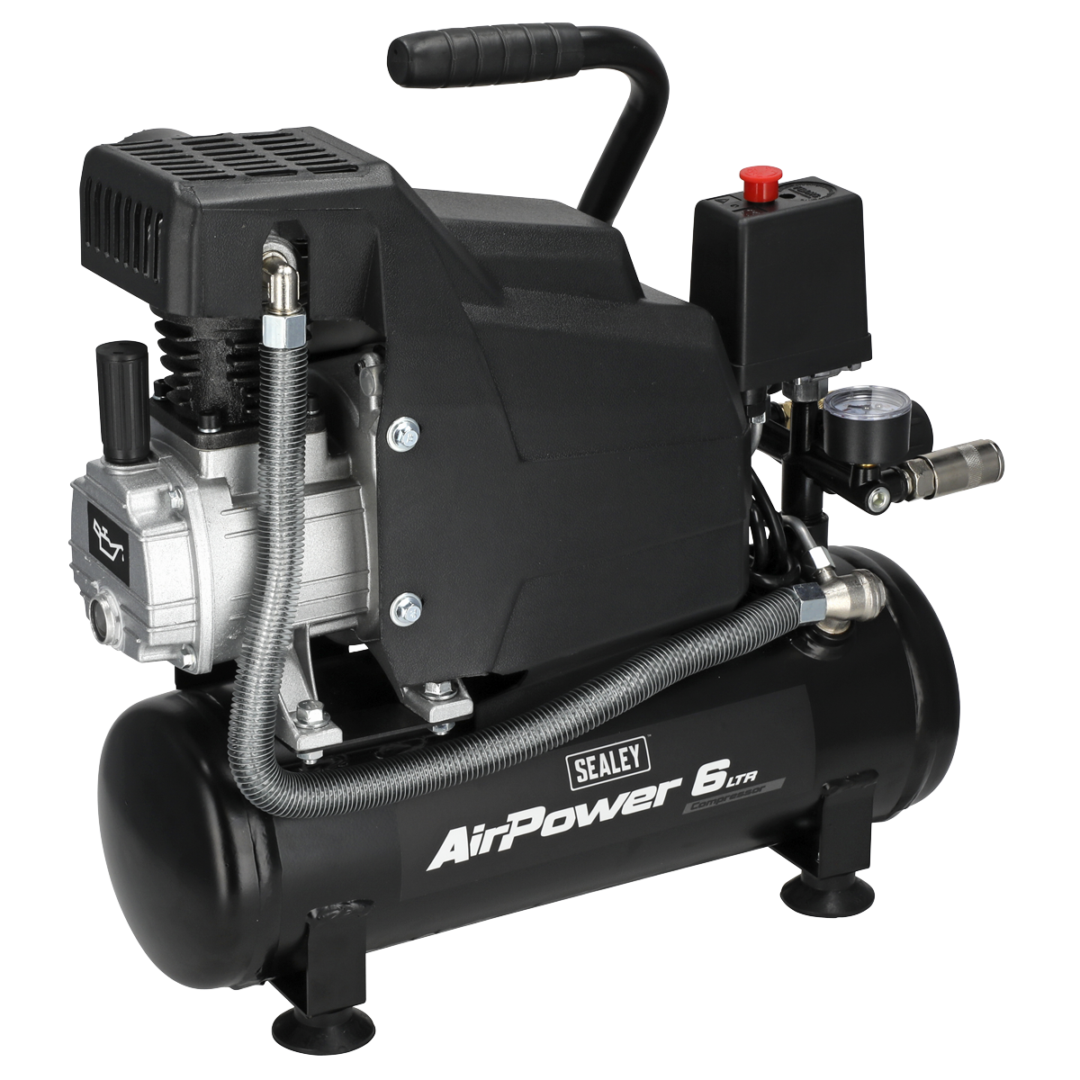 Air Compressor 6L Direct Drive 2hp | SAC0620A | Sealey