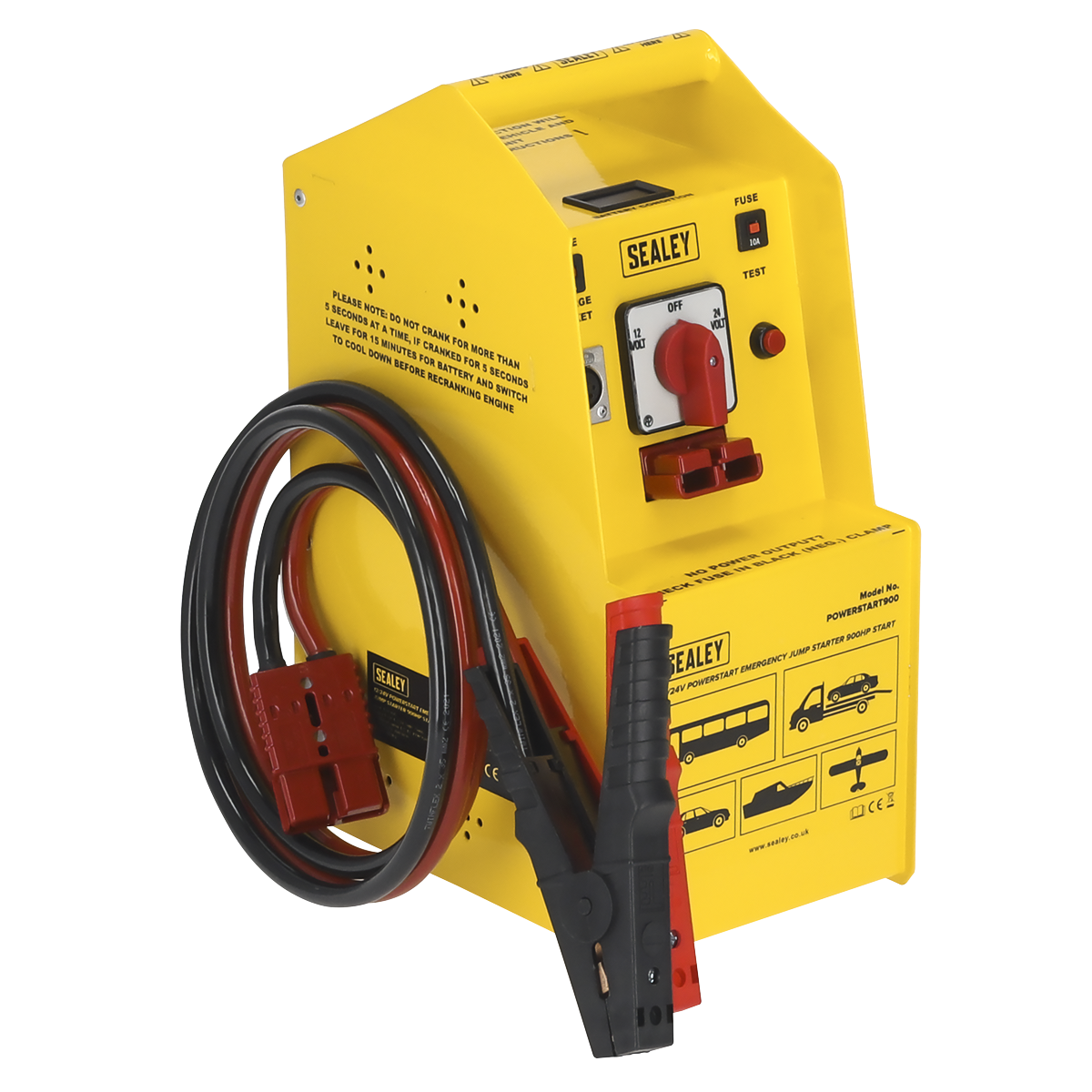12/24V PowerStart Emergency Jump Starter | POWERSTART900 | Sealey