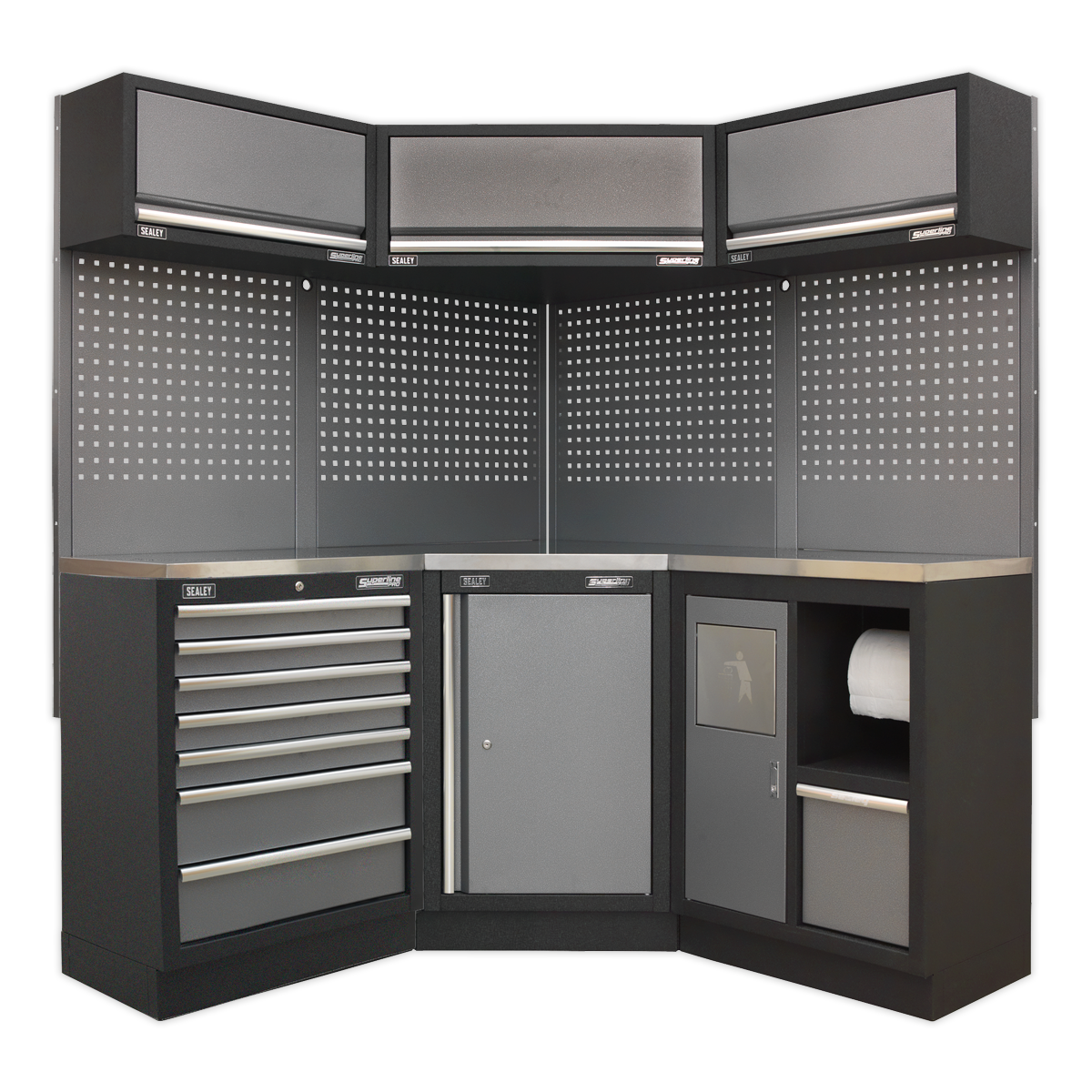 サミット　リリーボックス 6 Door Lateral File Cabinet | Wide File Cabinet | Bisley Direct ボディ・フェイスケア