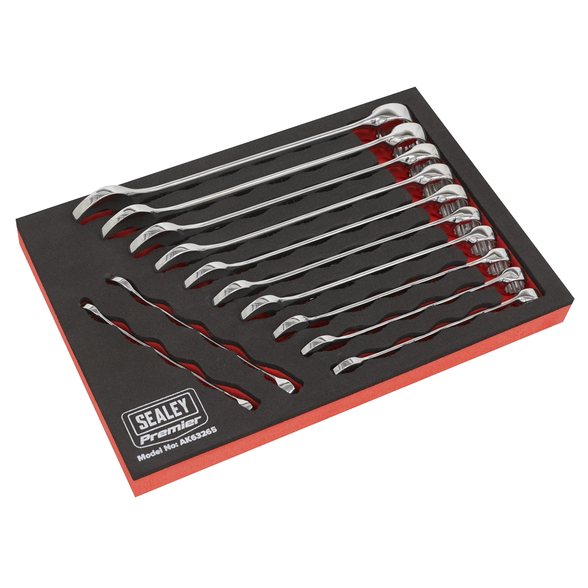 Combination Spanner Set 12pc Metric | AK63265 | Sealey