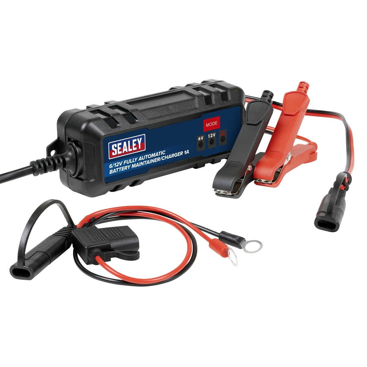KEPEAK 6V/12V Automatic Battery Charger & Maintainer – 1.5A Trickle Float For Motorcycles, Cars