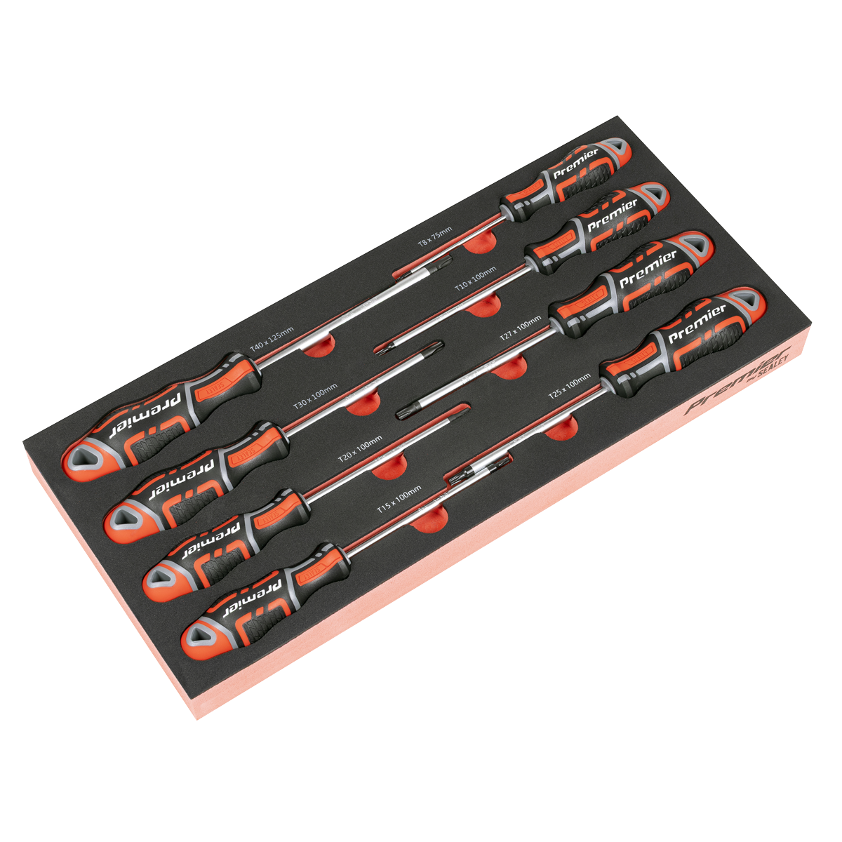 TRX-Star* Screwdriver Set with Tool Tray 8pc | TBT55 | Sealey